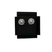 Chanel Black Round CC Earrings - Jiaxyk
